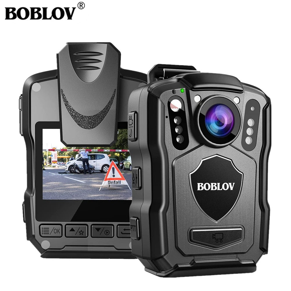 Câmera BodyWorn BOBLOV M5 -1440P - 4200MAH - IP67 + Acessórios - Picuí Magazine