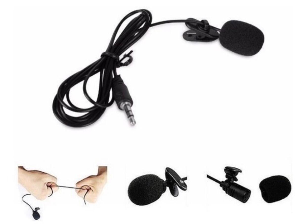 Mini Microfone Lapela Plug P2 - Universal Portátil 3.5mm - Picuí Magazine