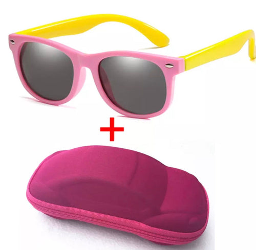 Óculos de Sol Ergonômico Kids Polaroid Proteção UVA e UVB | Super Resistente! - Picuí Magazine