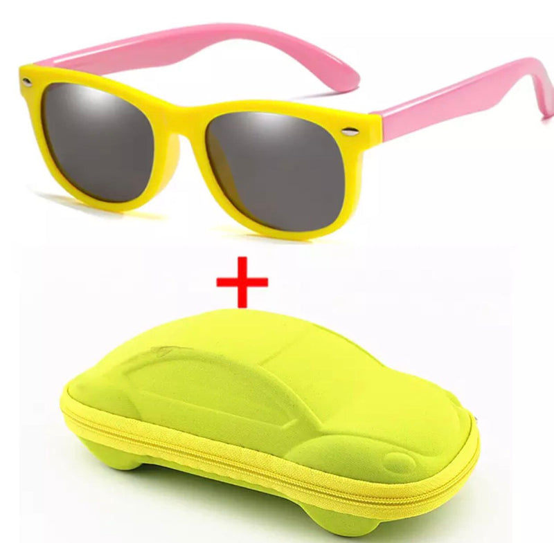 Óculos de Sol Ergonômico Kids Polaroid Proteção UVA e UVB | Super Resistente! - Picuí Magazine