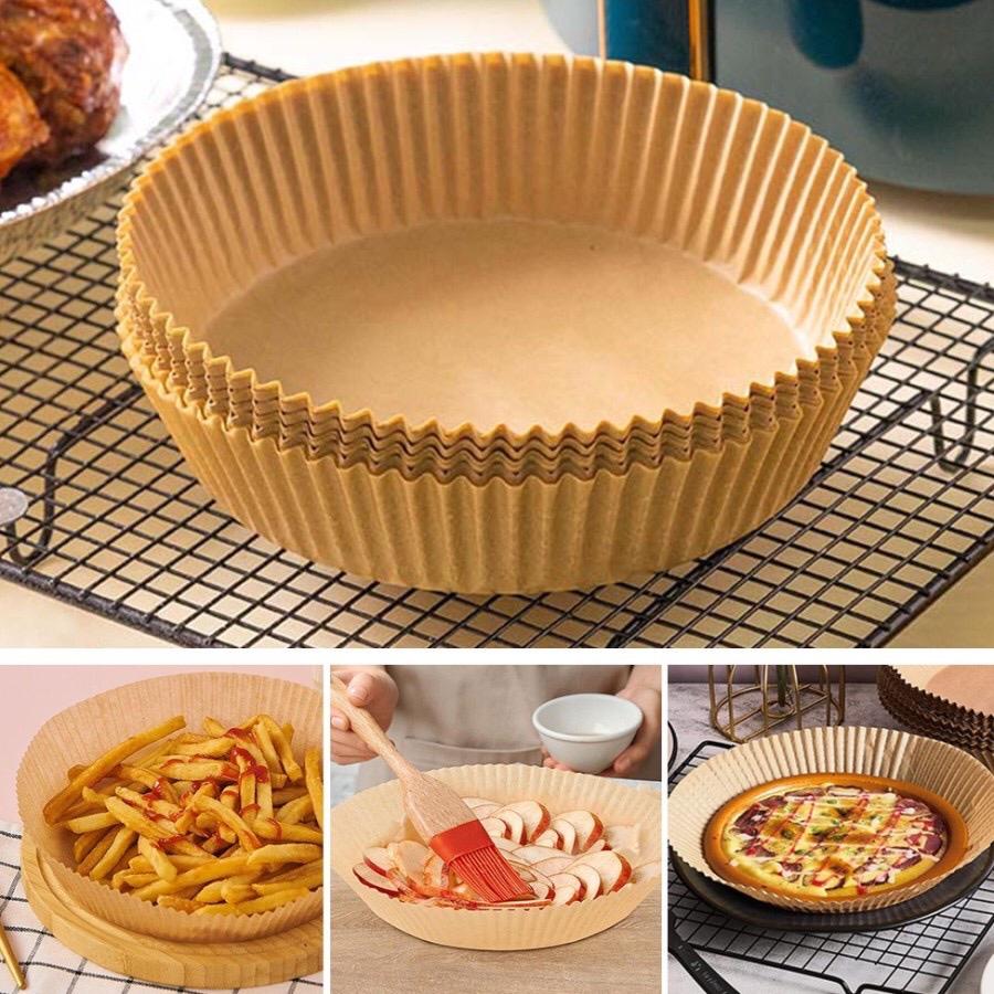 Cheesecake Air Fryer | Revestimento Anti-Sujeira - 25/50/75pcs - Picuí Magazine