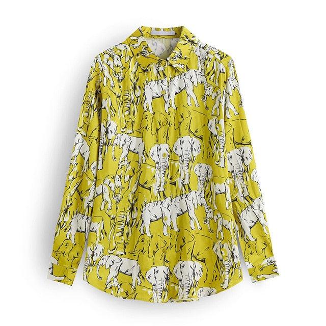 Blusa Fashion de Manga Longa Plus Size - Picuí Magazine