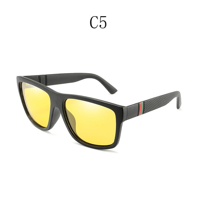 Polaroid Sunglasses Unisex Square Vintage Sun Glasses Famous Brand Sunglases Polarized Sunglasses Oculos Feminino for Women Men - Picuí Magazine