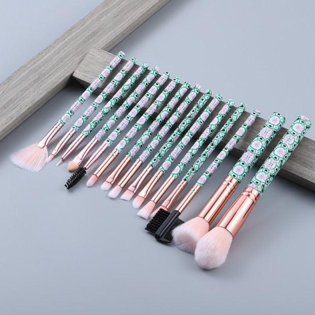 Kit de Pincéis de Maquiagem com 5/8/10/15pcs. Preço IMPERDÍVEL!!!!! - Picuí Magazine