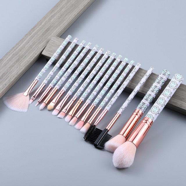 Kit de Pincéis de Maquiagem com 5/8/10/15pcs. Preço IMPERDÍVEL!!!!! - Picuí Magazine