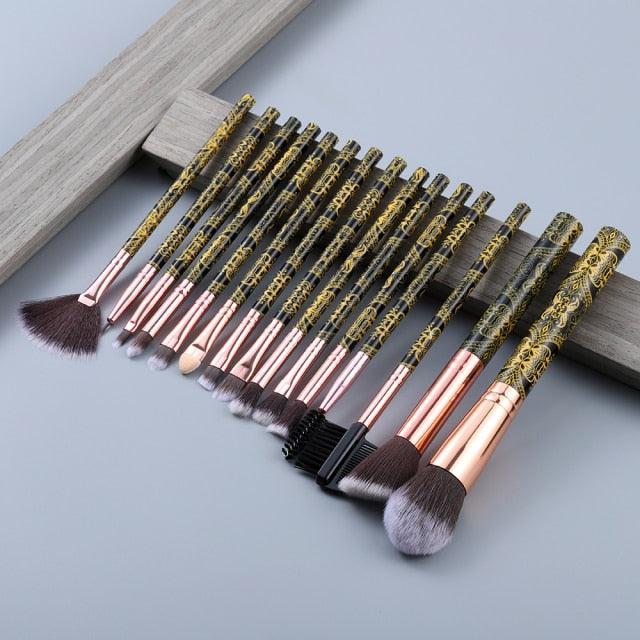 Kit de Pincéis de Maquiagem com 5/8/10/15pcs. Preço IMPERDÍVEL!!!!! - Picuí Magazine