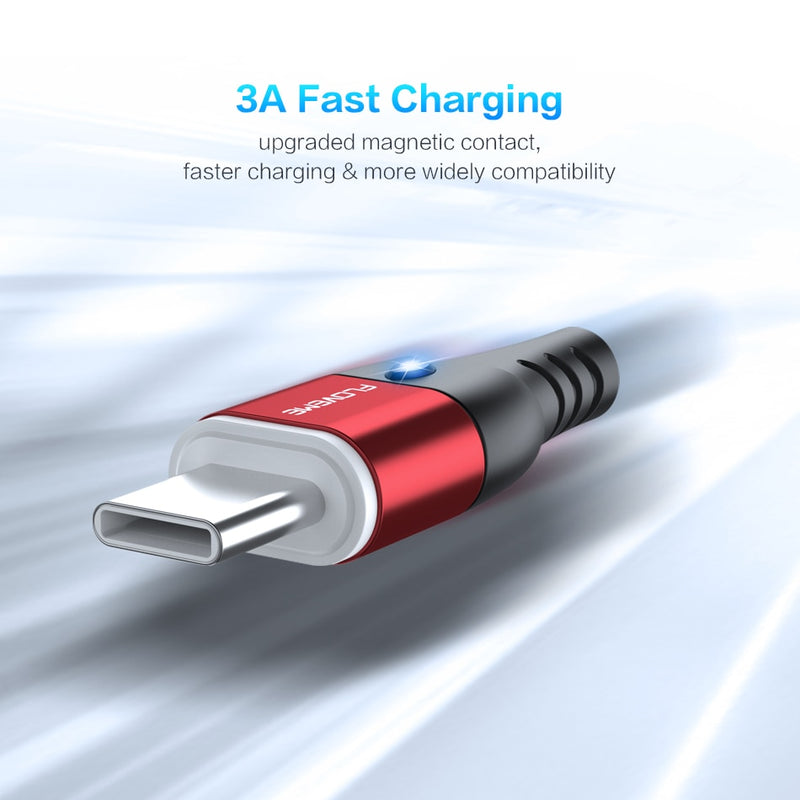 Cabo Magnetico Apple Typo C Micro USB Fast Charging 3.0A - Picuí Magazine