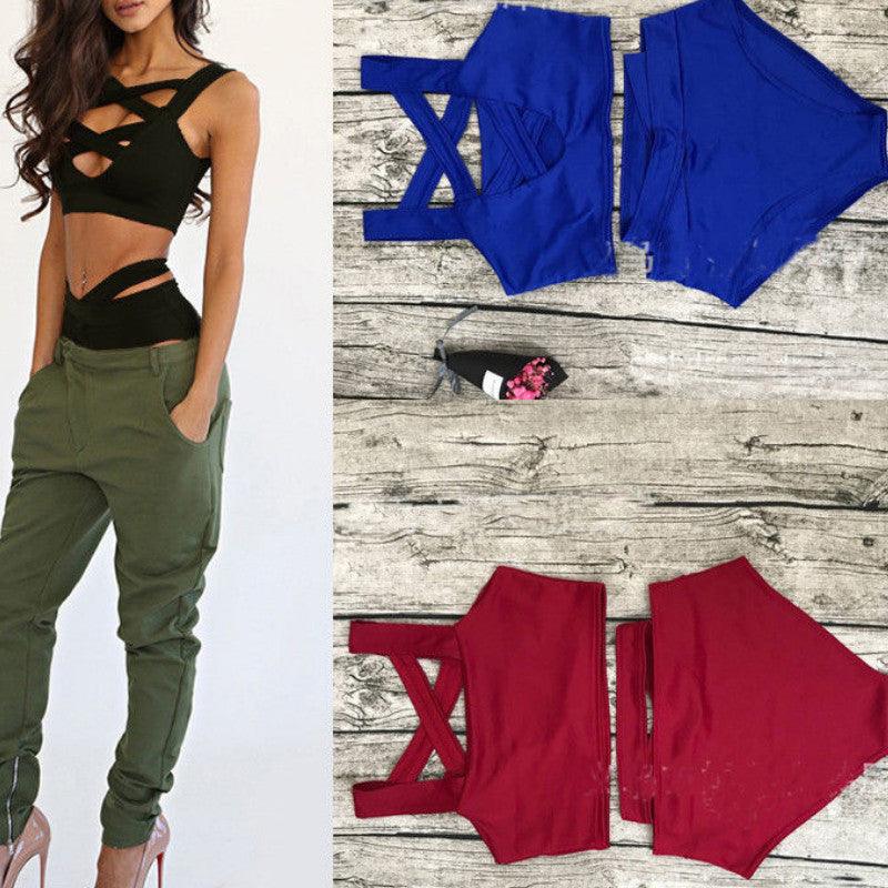 Biquíni Sexy com Bandagem Elástica e Body - Picuí Magazine