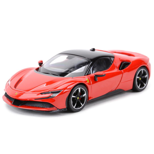 Miniatura Ferrari SF90 Stradale 1:24 Vermelho Bburago - FRETE GRÁTIS! - Picuí Magazine