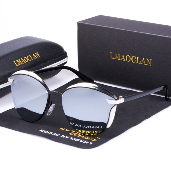 LMAOCLAN Óculos de Sol Unissex com Proteção UV400 e Lentes Polarizadas. - Picuí Magazine