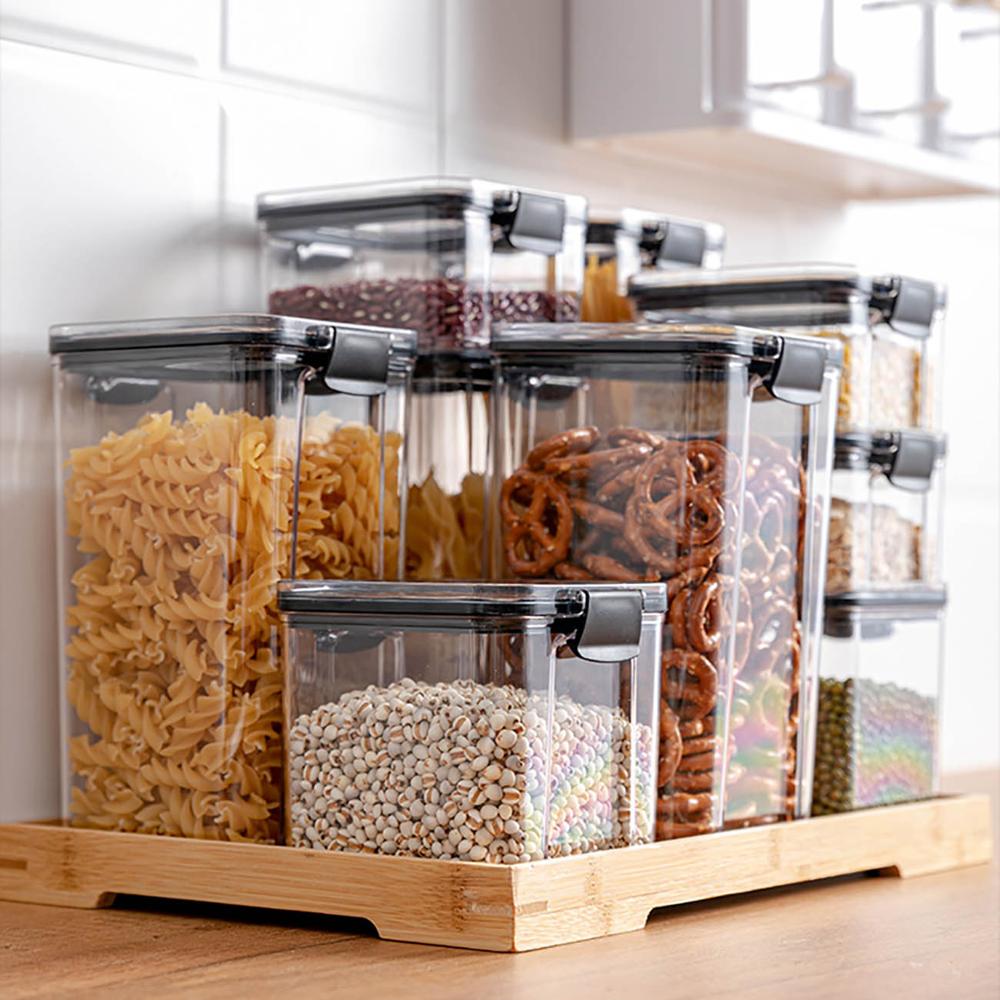 Porta Alimentos Transparentes 700/1300/1800ML - Picuí Magazine