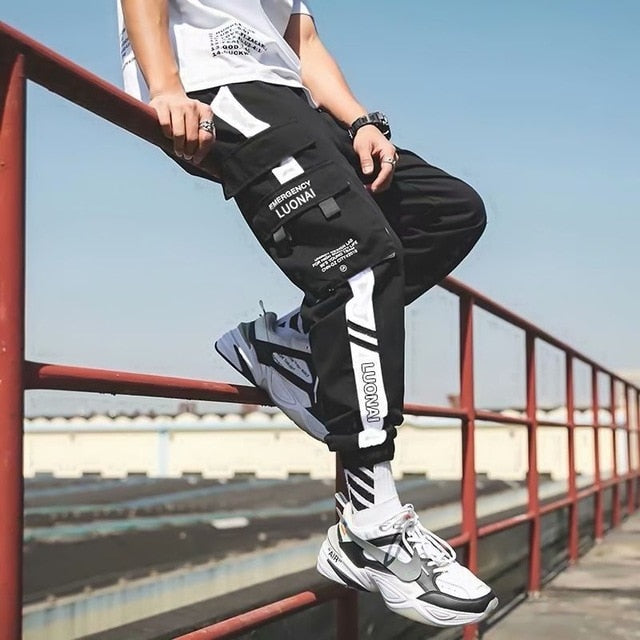 Calça Jogger De Moletom Hip Hop Streetwear Masculino - Picuí Magazine