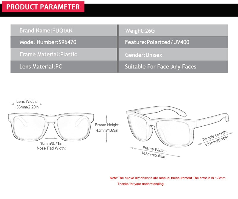 Óculos de Sol Masculino Esportivo Com Lentes Polarizadas e Proteção UV400 - Picuí Magazine