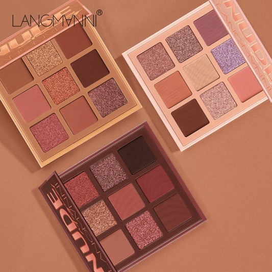 Paleta de Sombras Fashion com 9 Cores, Shimmer, Matte. À Prova D'Água. Baratinho e com FRETE GRÁTIS! - Picuí Magazine