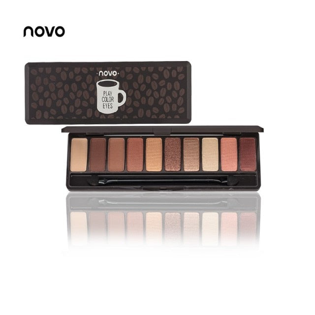 Paleta de Sombras Fashion com 9 Cores, Shimmer, Matte. À Prova D'Água. Baratinho e com FRETE GRÁTIS! - Picuí Magazine