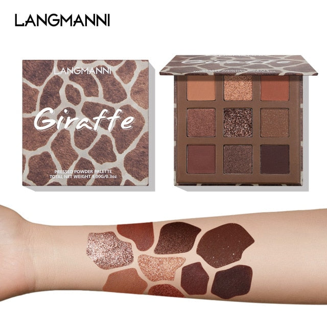 Paleta de Sombras Fashion com 9 Cores, Shimmer, Matte. À Prova D'Água. Baratinho e com FRETE GRÁTIS! - Picuí Magazine