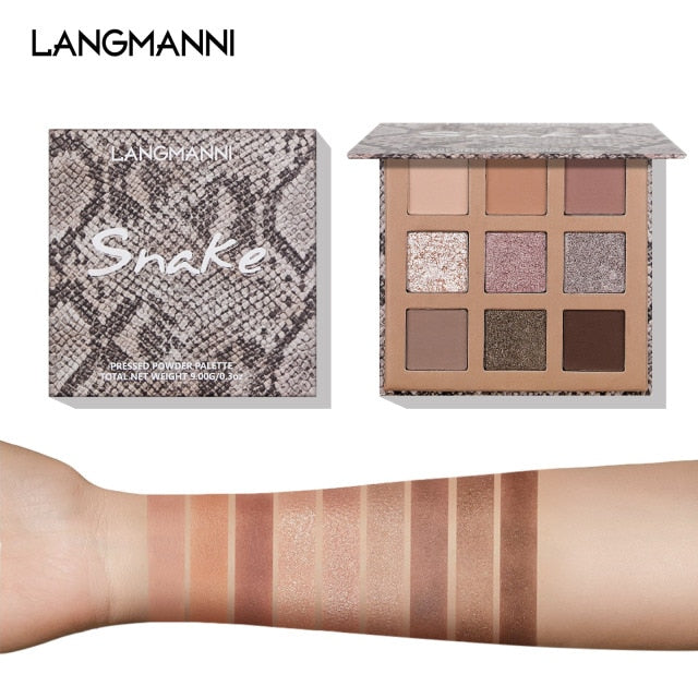 Paleta de Sombras Fashion com 9 Cores, Shimmer, Matte. À Prova D'Água. Baratinho e com FRETE GRÁTIS! - Picuí Magazine