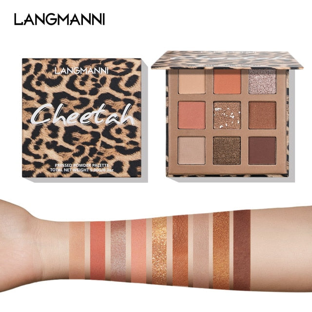 Paleta de Sombras Fashion com 9 Cores, Shimmer, Matte. À Prova D'Água. Baratinho e com FRETE GRÁTIS! - Picuí Magazine