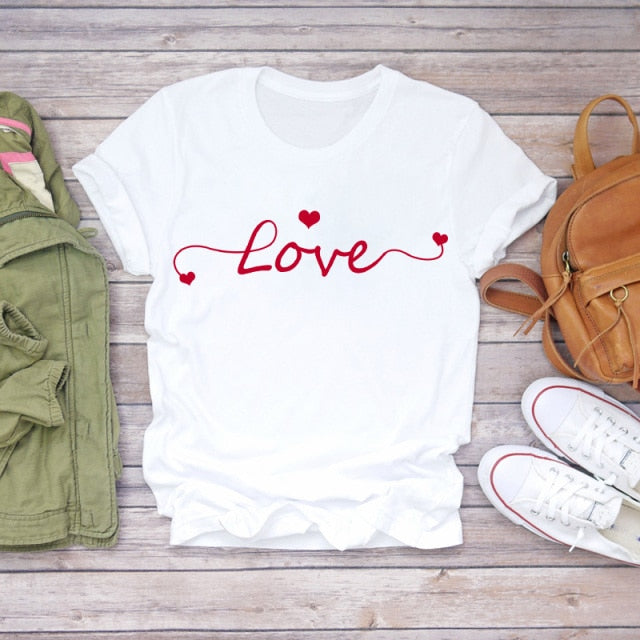 T-Shirts Femininas In Love - Picuí Magazine