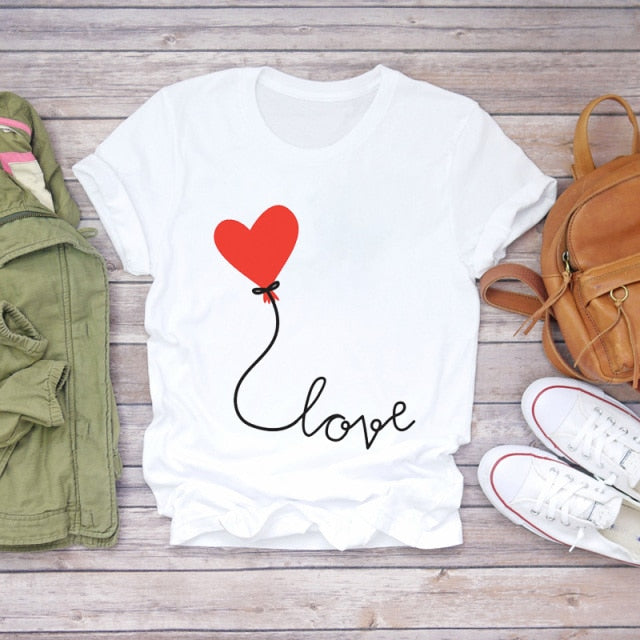 T-Shirts Femininas In Love - Picuí Magazine