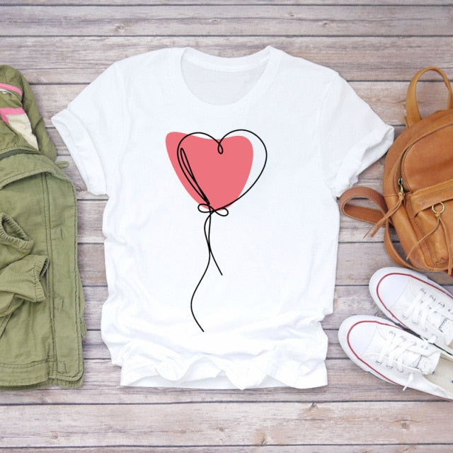 T-Shirts Femininas In Love - Picuí Magazine