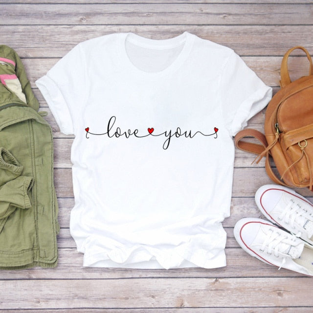 T-Shirts Femininas In Love - Picuí Magazine