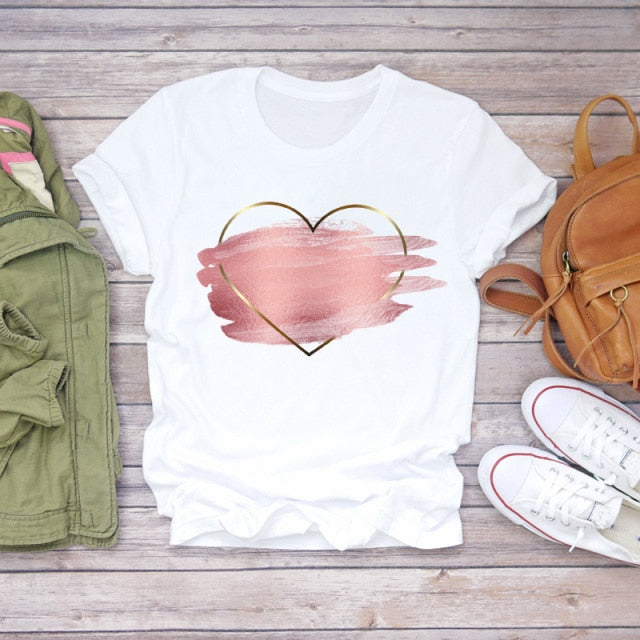 T-Shirts Femininas In Love - Picuí Magazine