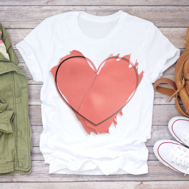 T-Shirts Femininas In Love - Picuí Magazine