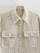 Camisa Xadrez Elegante. Outono 2022 - Picuí Magazine