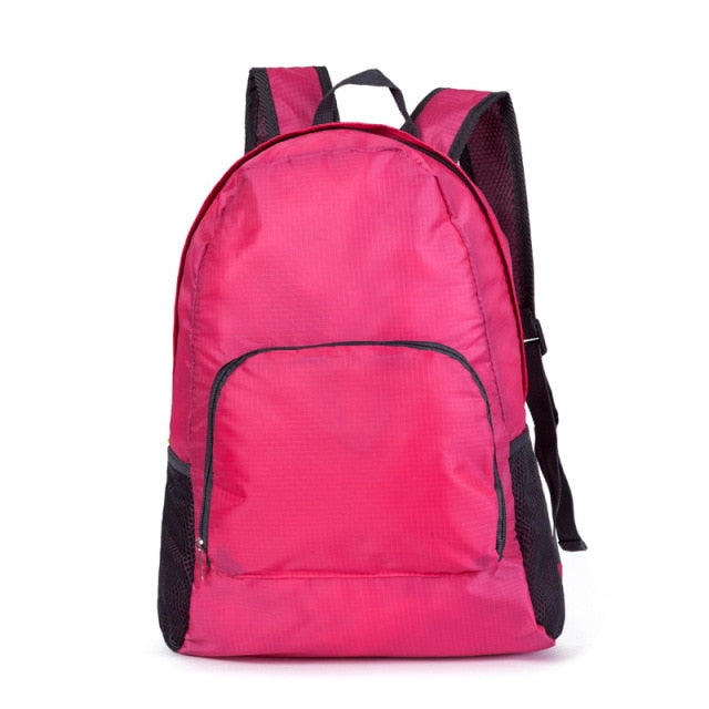 Mochila Slim À Prova D'Àgua – Mochila Dobrável Que Cabe Na Palma Da Mão! FRETE GRÁTIS - Picuí Magazine