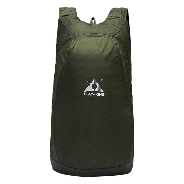 Mochila Slim À Prova D'Àgua – Mochila Dobrável Que Cabe Na Palma Da Mão! FRETE GRÁTIS - Picuí Magazine