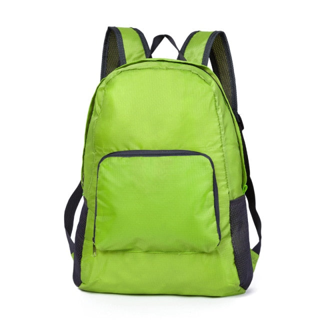Mochila Slim À Prova D'Àgua – Mochila Dobrável Que Cabe Na Palma Da Mão! FRETE GRÁTIS - Picuí Magazine