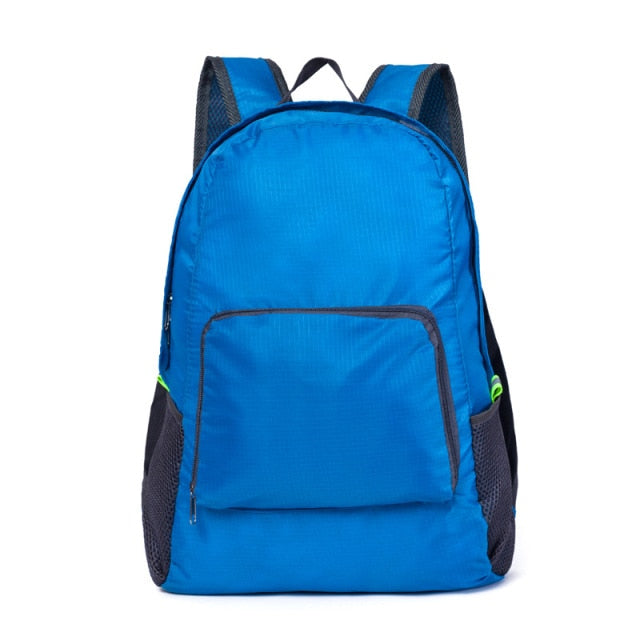 Mochila Slim À Prova D'Àgua – Mochila Dobrável Que Cabe Na Palma Da Mão! FRETE GRÁTIS - Picuí Magazine