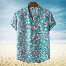 Carregar imagem no visualizador da galeria, Camisa Havaiana Flamingo - Picuí Magazine
