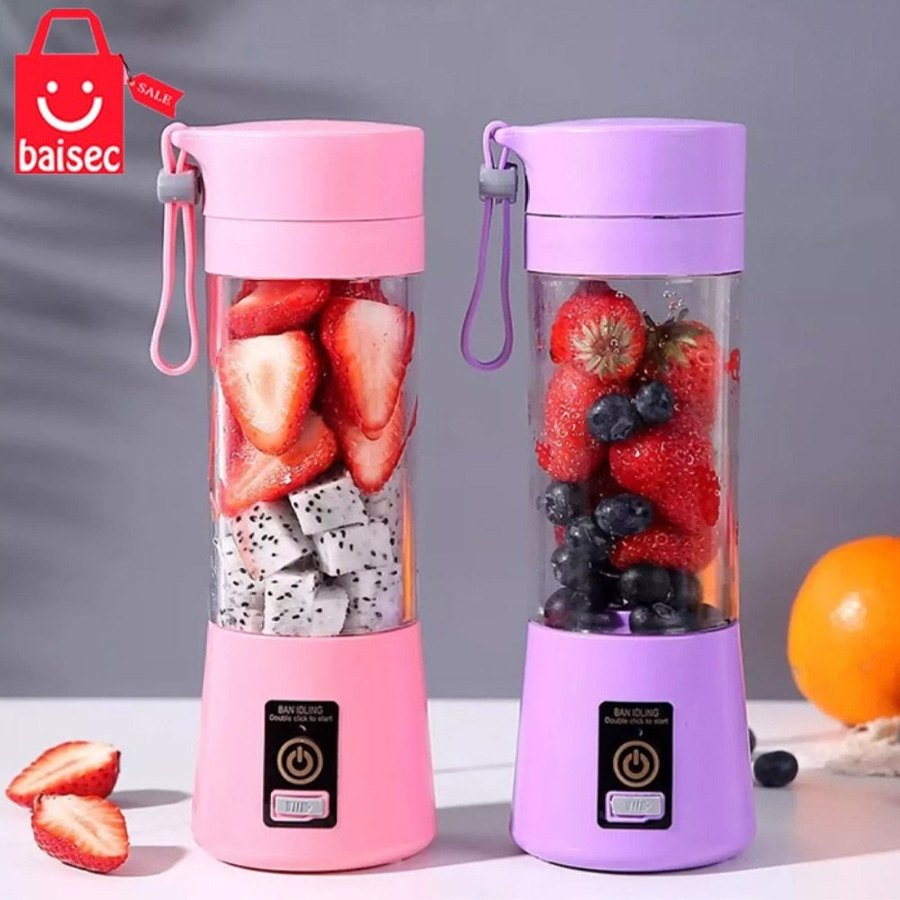 Mini Liquidificador Portátil Shake Take Juice Cup 4 Lâminas Recarregável Oferta! - Picuí Magazine