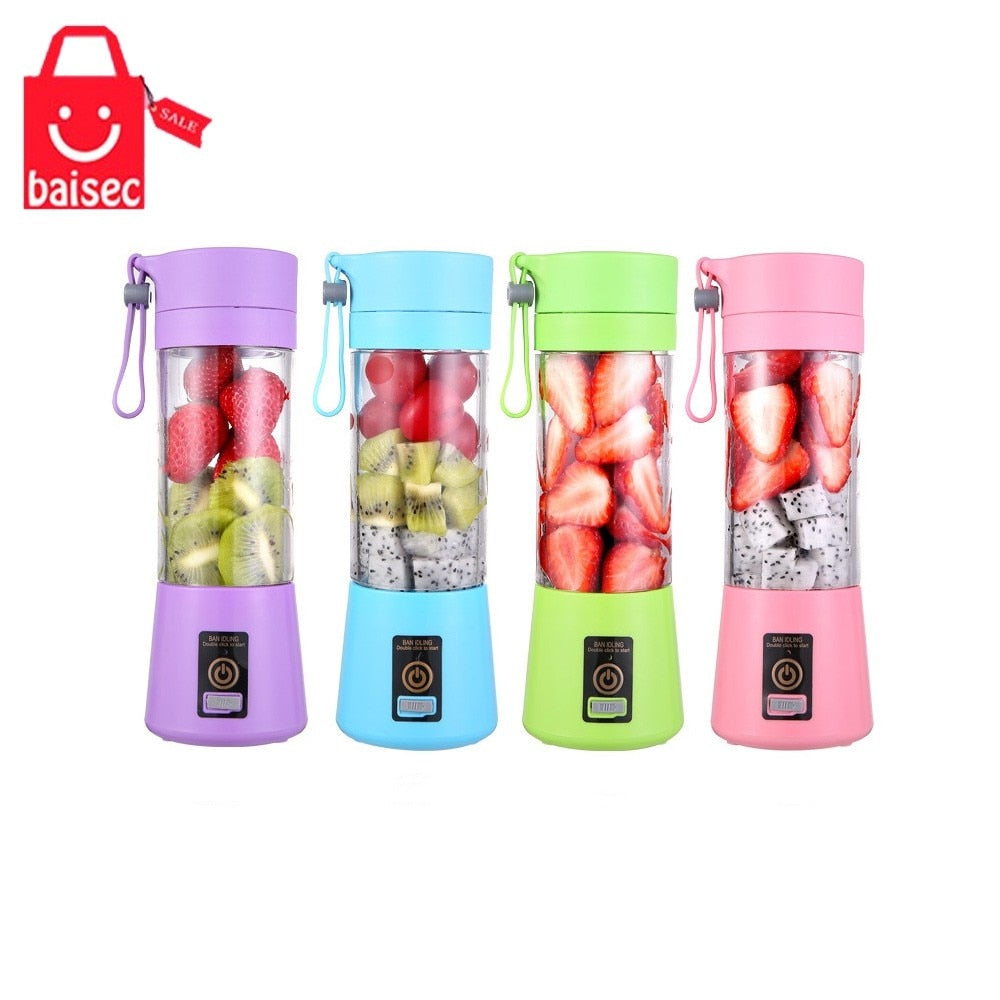 Mini Liquidificador Portátil Shake Take Juice Cup 4 Lâminas Recarregável Oferta! - Picuí Magazine