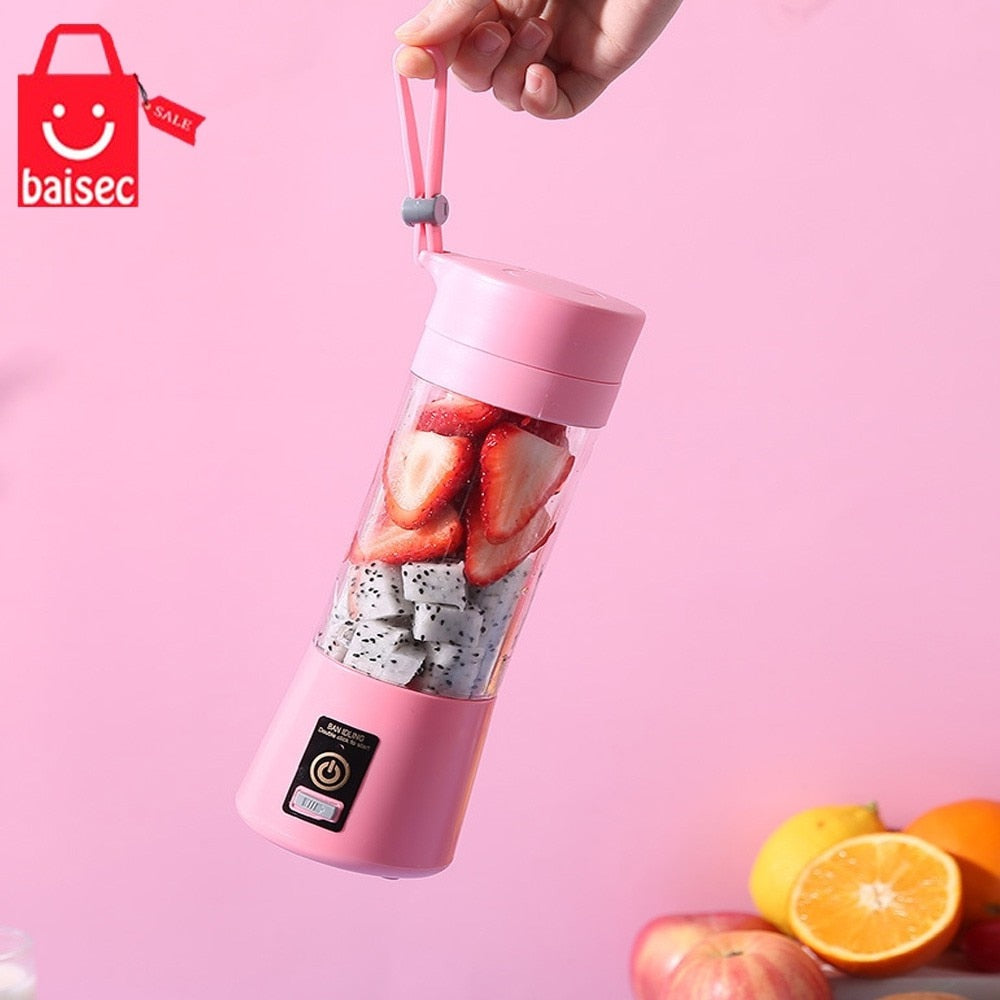 Mini Liquidificador Portátil Shake Take Juice Cup 4 Lâminas Recarregável Oferta! - Picuí Magazine