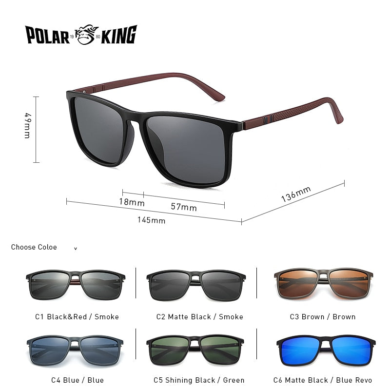 Polar king 2021 Óculos de Sol Polarizado – Proteção UV 400 – Frete Grátis!!! - Picuí Magazine