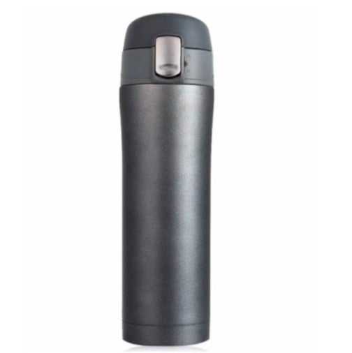 Garrafa Térmica 500ml Aço Inox Portátil. Viagem, Academia, Caminhada, Trabalho