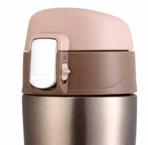 Garrafa Térmica 500ml Aço Inox Portátil. Viagem, Academia, Caminhada, Trabalho