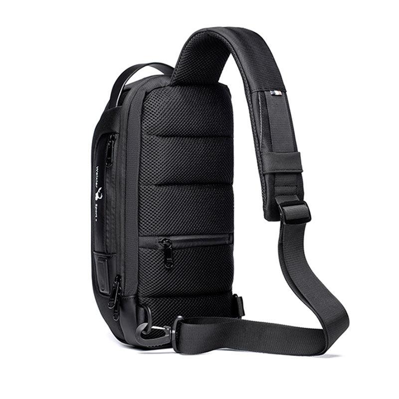 Bag Crossbody Masculina | Antifurto/ Impermeável/ USB/ Compacta - Picuí Magazine