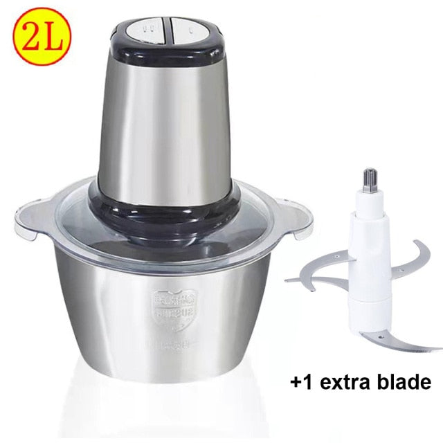 Tritura Max 300W 2L e 3L - Cutter Multiprocessador Profissional De Alimentos | Tensão: 220-240V - Picuí Magazine