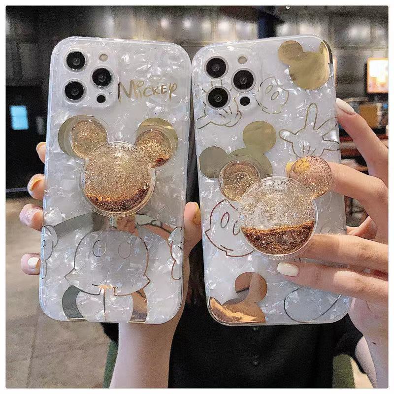 Case / Capinha Disney Mickey Minnie Gold Popsocket / Iphone 7 Ao 12 Promax - Picuí Magazine