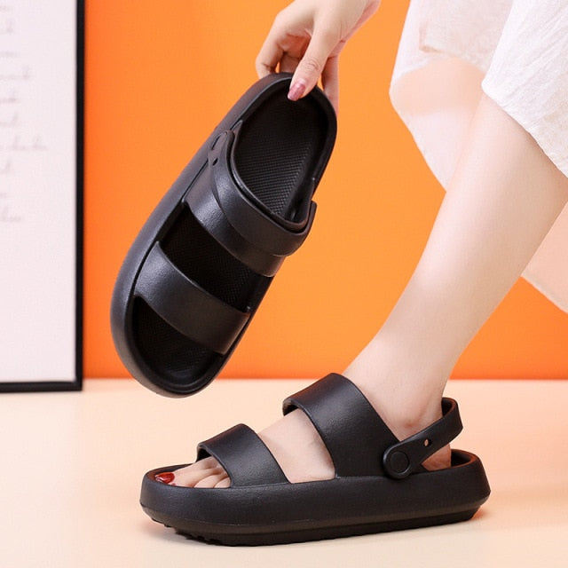 New Slider Nuvem Flex | Antiderrapante, Ultra Macias, 4cm de Altura - Picuí Magazine
