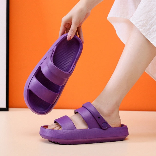 New Slider Nuvem Flex | Antiderrapante, Ultra Macias, 4cm de Altura - Picuí Magazine