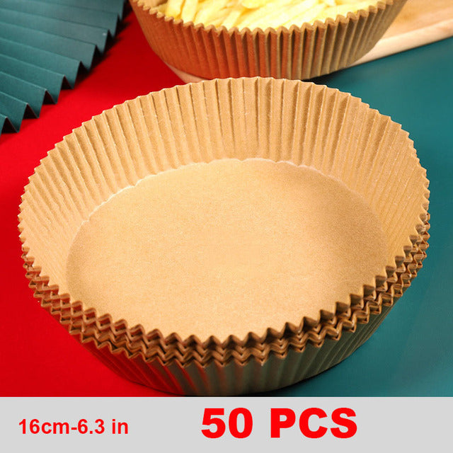 Cheesecake Air Fryer | Revestimento Anti-Sujeira - 25/50/75pcs - Picuí Magazine